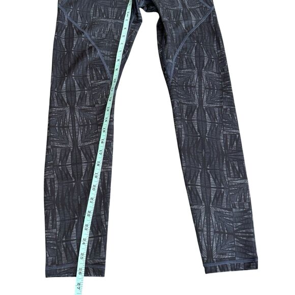 PATAGONIA Women's Centered Tights Blue Gray Geometric Yoga Pants Hiking Size S‎ - Picture 8 of 13